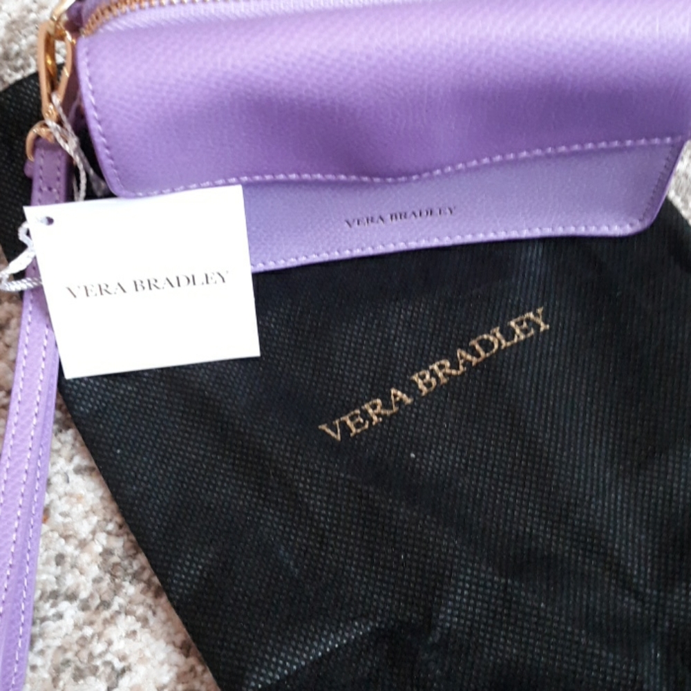 Vera Bradley lilac wristlet